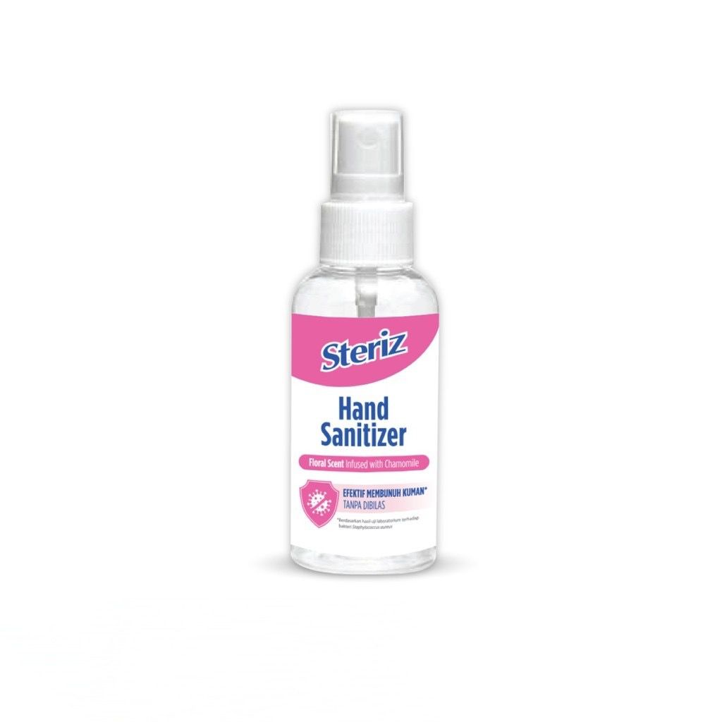 Steriz Hand Sanitizer Antiseptic Multifungsi 60 ml / Cairan anti septik