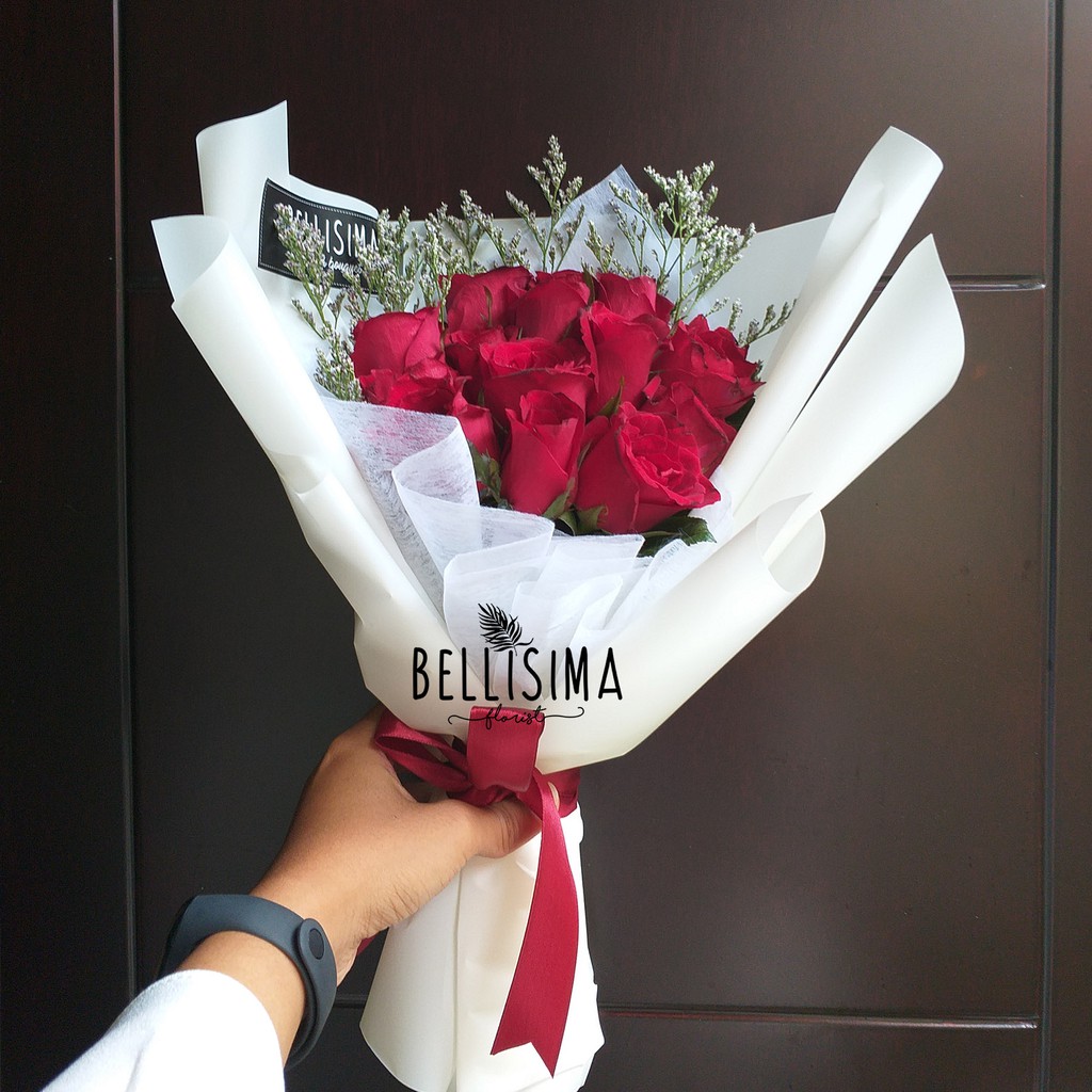 Bellisima Florist Bogor BOUQUET BUKET BUNGA  POTONG ASLI  