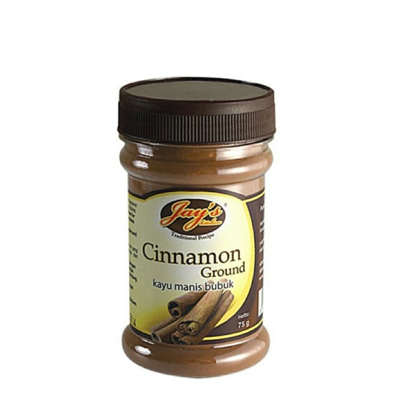 

Jay's Cinnamon Ground Kayu Manis Bubuk 75 gr