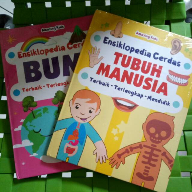 SALE Paket 2 pcs BuKu ensiklopedia Tubuh manusia dan Bumi (Booked)