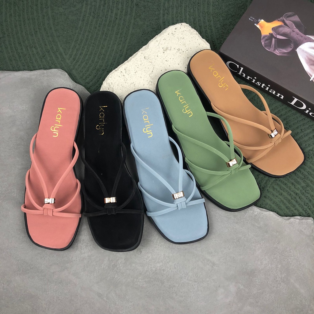 Karlyn Monica Sandal Flat Wanita