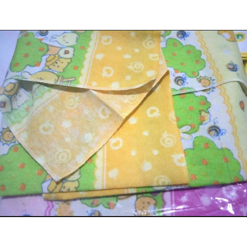 BEDONG BAYI KATUN FLANEL JUMBO 100 x 90 CM