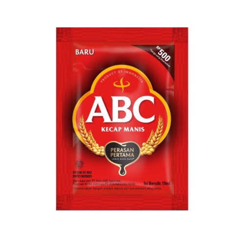 

Kecap ABC Sachet Kecil