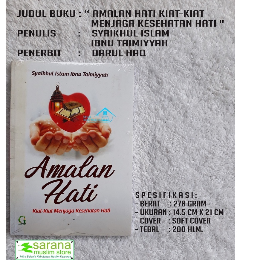 BUKU AMALAN HATI KIAT-KIAT MENJAGA KESEHATAN HATI