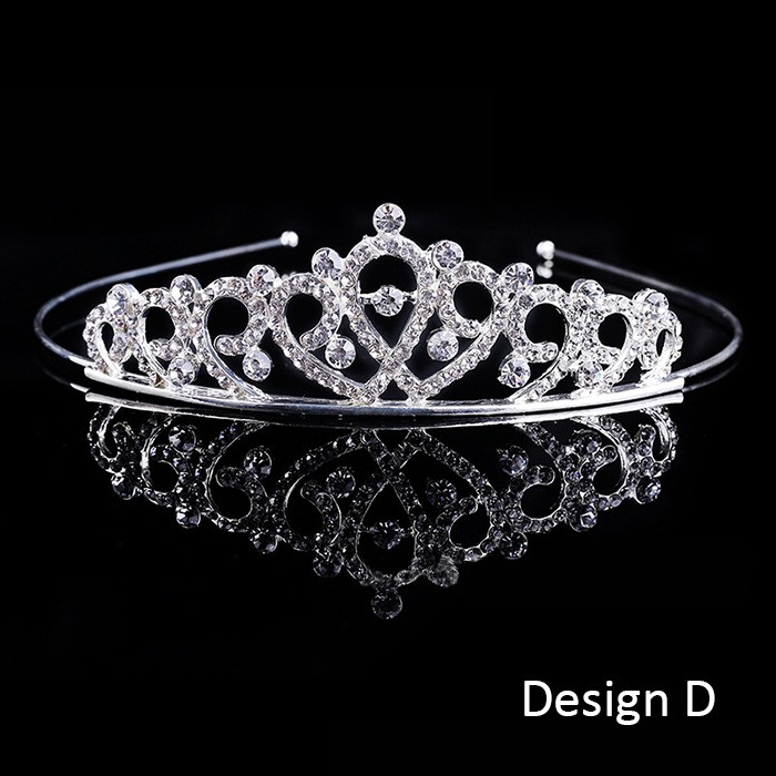 Wanita Mahkota Korea Fashion Berlian Women Jewerly Crown SJ002 KimikoOfficial