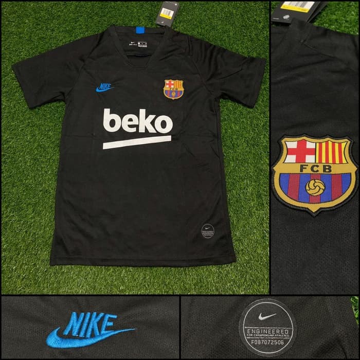 JERSEY BARCELONA 2019 2020 HOME HITAM TERBARU BOLA GRADE ORI KUALITAS JAMINAN