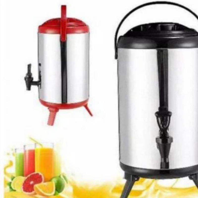 Milk Tea Bucket 10 liter/termos panas/dingin