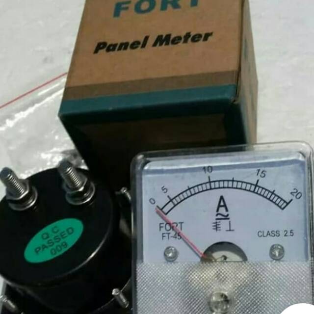 Amper Meter Analog AC/DC FORT type FT-52A