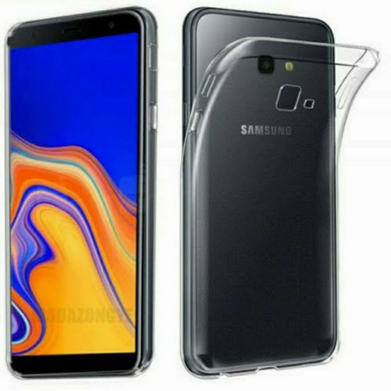 Samsung J4 Plus J6 Plus soft case silikon silicone clear case Premium
