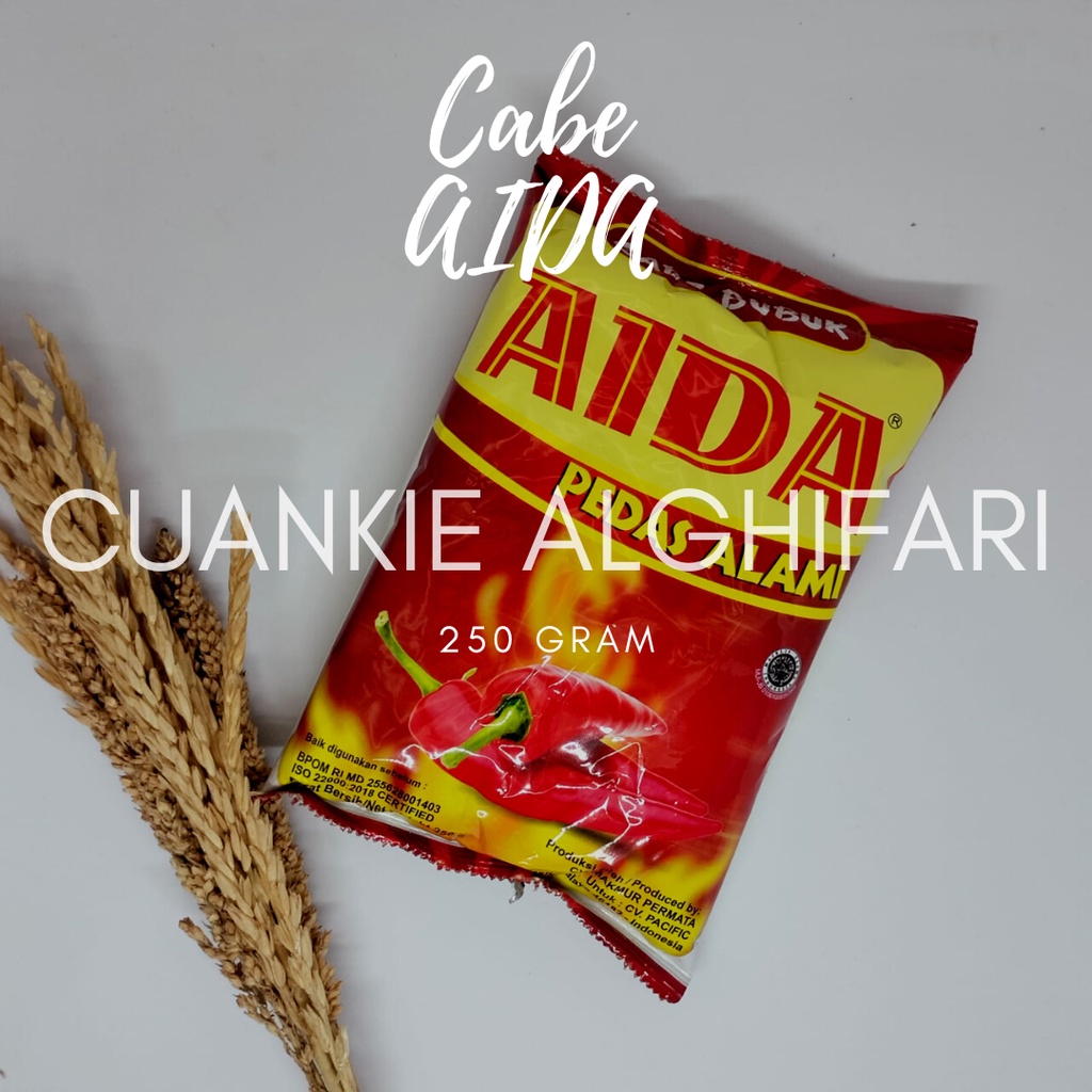 Cabe AIDA 250 gram,nikmat pedas nya,,,