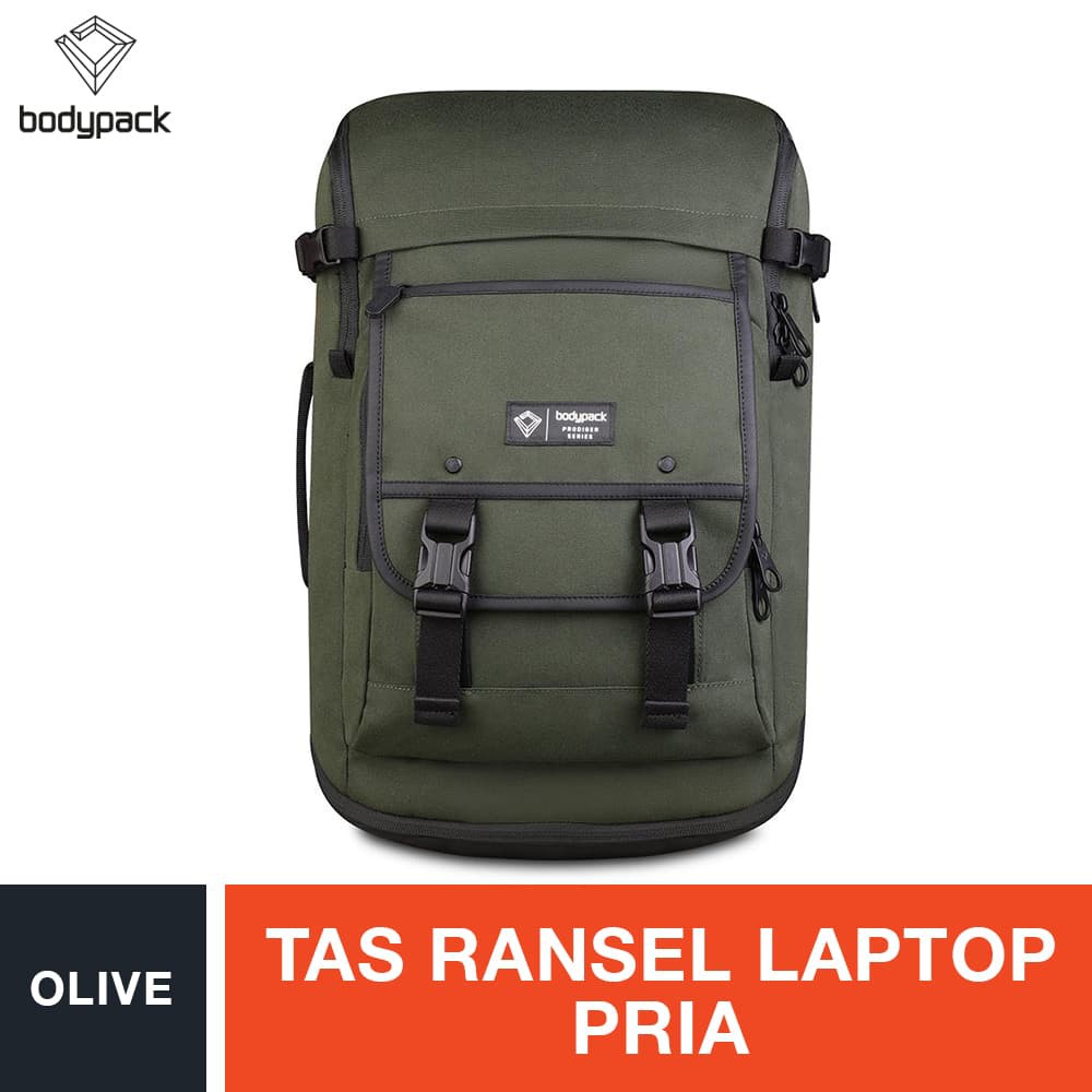 Bodypack Prodiger Vacation 2.0 Laptop Backpack - Olive