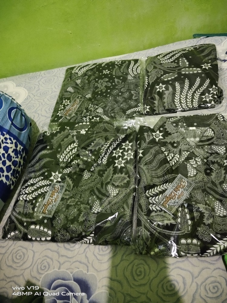 Maura Couple - Sania Ruffle Batik Couple Jumbo Ori Ndoro Jowi Dnt Garansi Termurah Shopee - Solo 4.