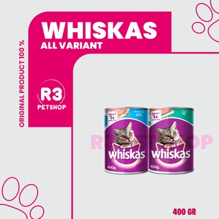 Makanan Kucing kaleng murah WHISKAS 400gr All Varian