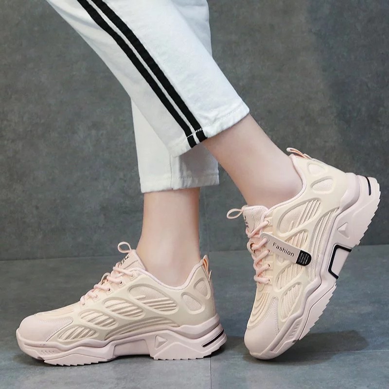 RYS - Light Breathe Sepatu Sneakers Wanita Fashion Casual - Ori Import