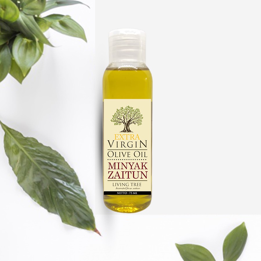 100Ml Minyak Zaitun Extra Virgin Olive Oil LivingTree | Bisa diminum