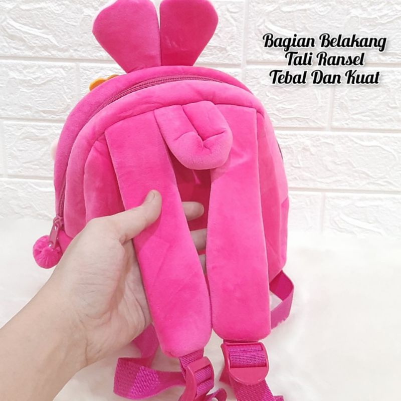 Tas Ransel Boneka Bagpack Boneka Anak Kaki Gantung Karakter Murah