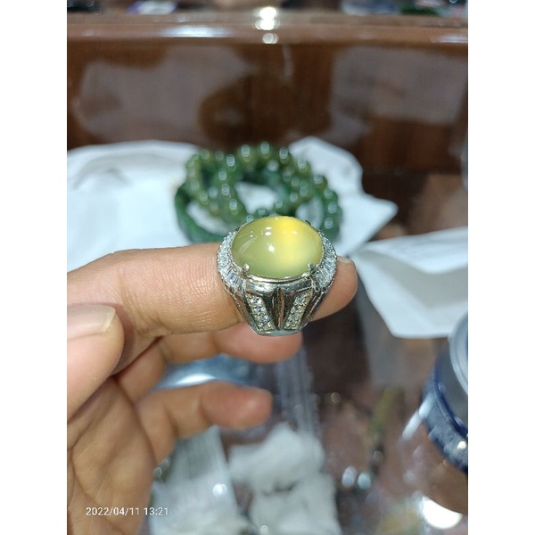 Cincin Bio Solar Neon super Kaca Luster top