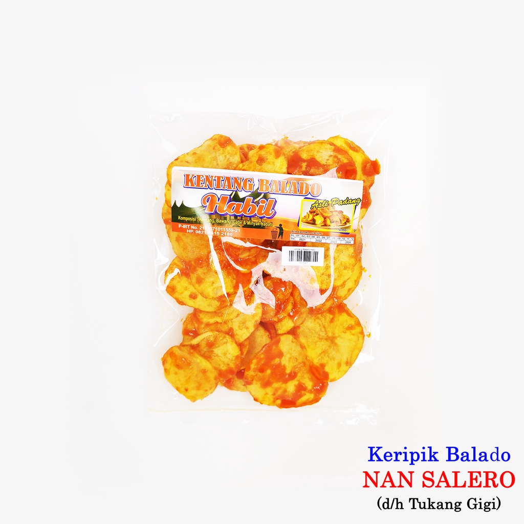 

Keripik Kentang Balado Habil