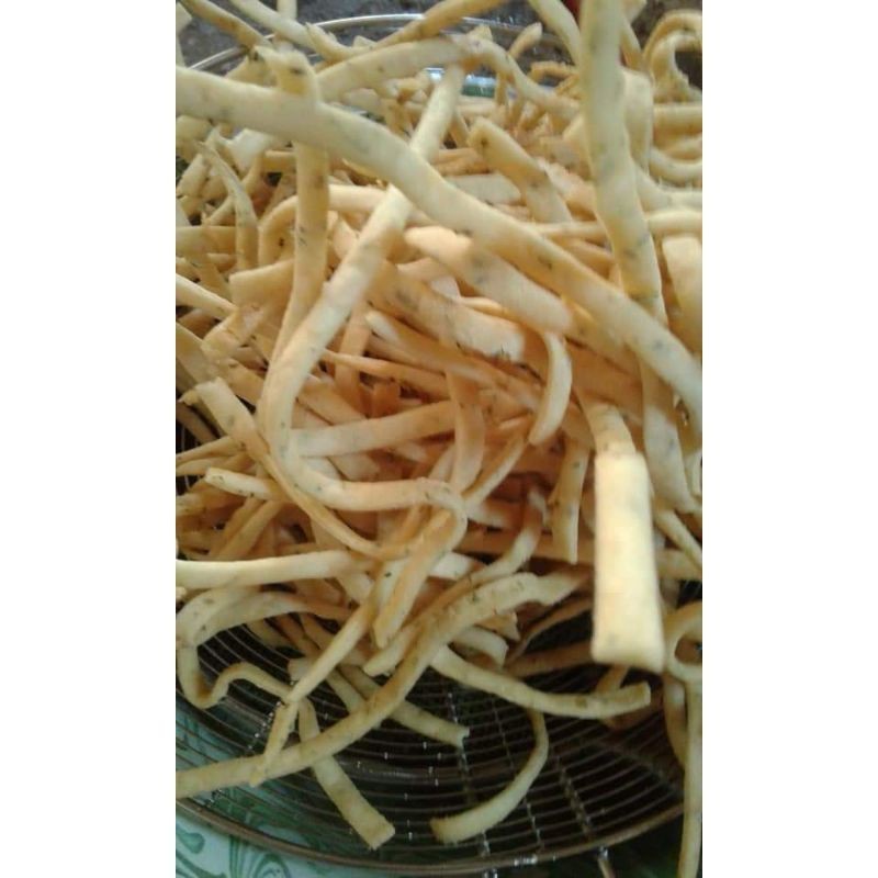 

Kue Bawang Stik/Keripik Bawang Stik