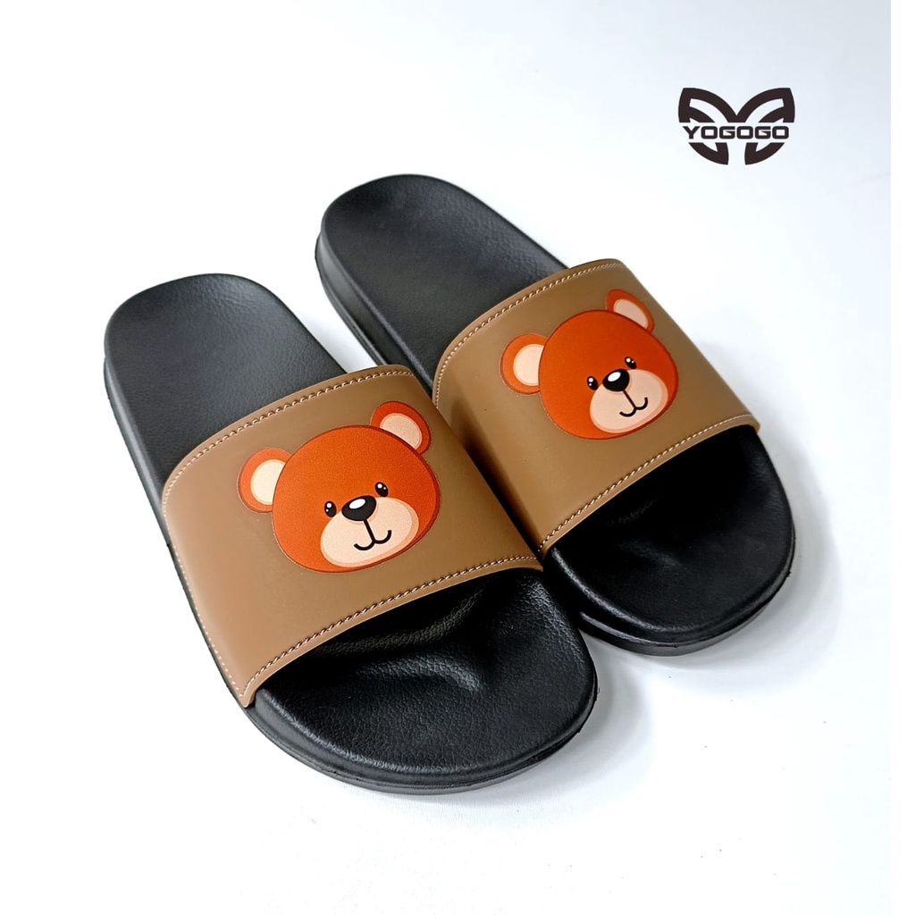 Sandal Slide Sendal Selop Karakter Yogogo  Ready Size 36-43 #BR