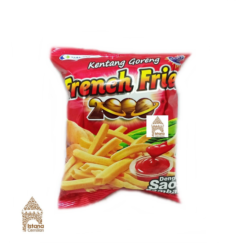 French Fries 2000 10 Gram Chiki Kentang Goreng Saos Sambal Shopee Indonesia