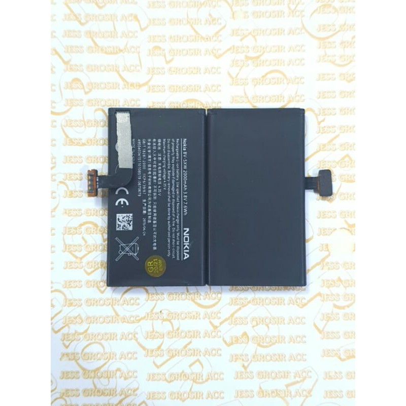 Baterai Battery Original NOKIA Lumia 1020 / Lumia 909 / RM-875 / RM-876 / RM-877 / BV-5XW / BV5XW