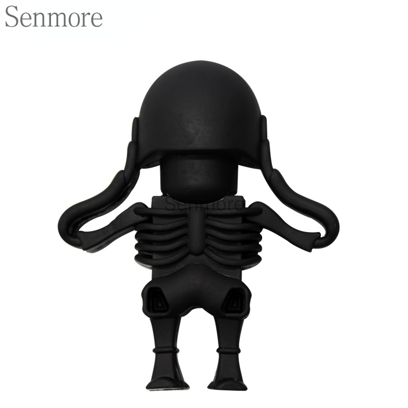 Flashdisk USB 1GB / 8GB / 16GB / 128GB / 64GB / 32GB Bentuk Tengkorak Kartun 1TB / 2TB