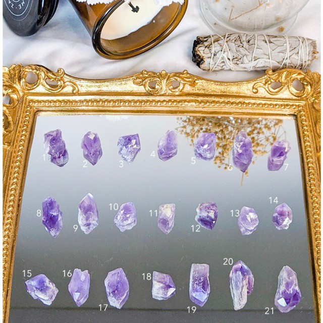 

Raw Points Amethyst