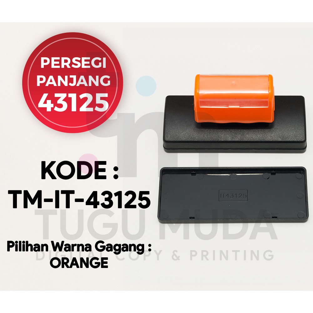 

Gagang Stempel Flash PERSEGI PANJANG 43125 (43x125mm) -TM-IT-43125