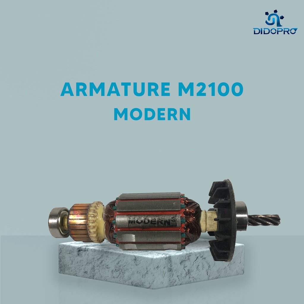 Modern armature dinamo angker bor 10 mm M-2100B J1Z-10 M2100B