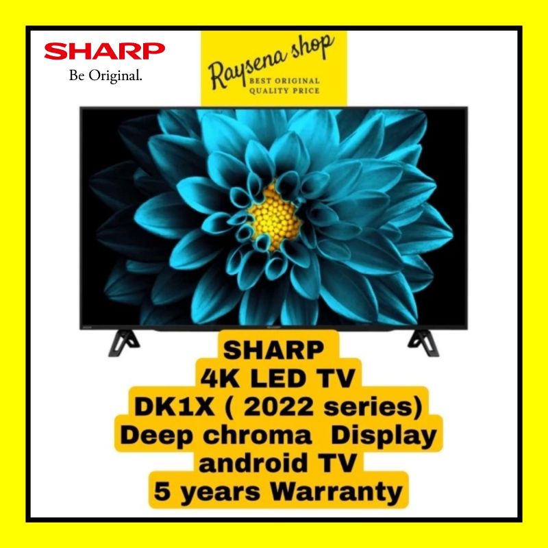 SHARP AQUOS 4T-C60DK1X SMART ANDROID LED TV 60 INCH 60DK1X 4TC60DK1X