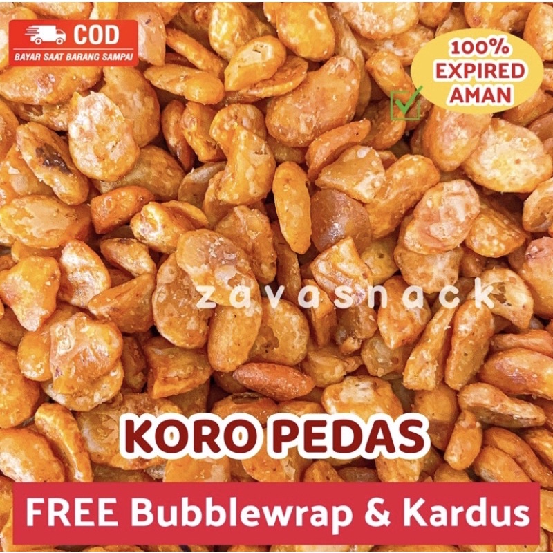 

TERLARIS 250 GR KORO PEDAS | grosir snack kiloan | cemilan murah enak renyah | makanan ringan jajanan jadul murah meriah