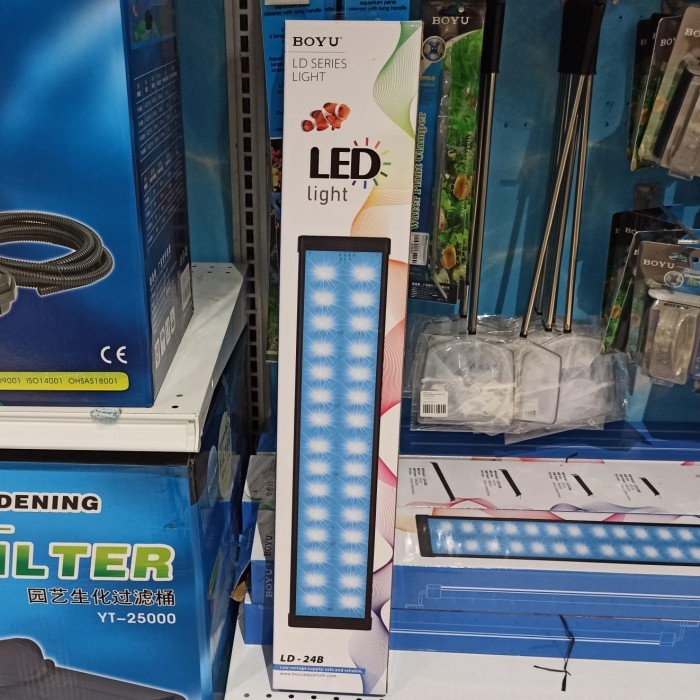 ORIGINAL  Boyu Lampu Akuarium Led Ld-B 7w