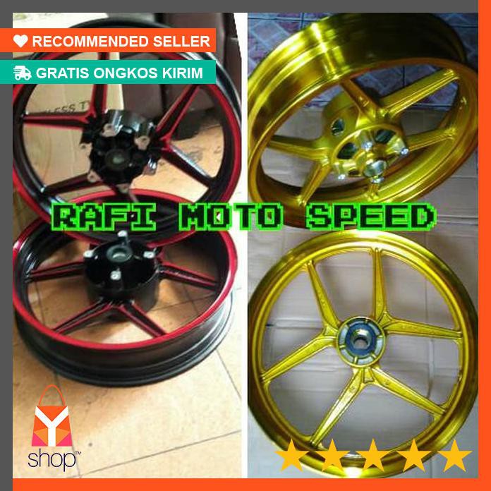 BAGUS BANGET  Velg AXIO Cb 150 R - Tiger Revo - Scorpio - Vixion ( Disc Dan Tromol )