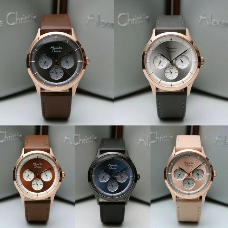 JAM TANGAN WANITA MERK ALEXANDRE CHRISTIE AC 2868 2868 AC2868 ORIGINAL