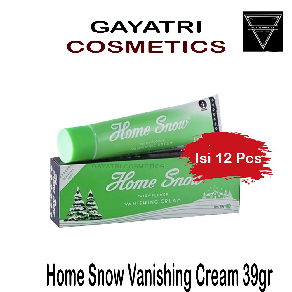 Paket Isi 12pcs Home Snow Vanishing Cream 39gr