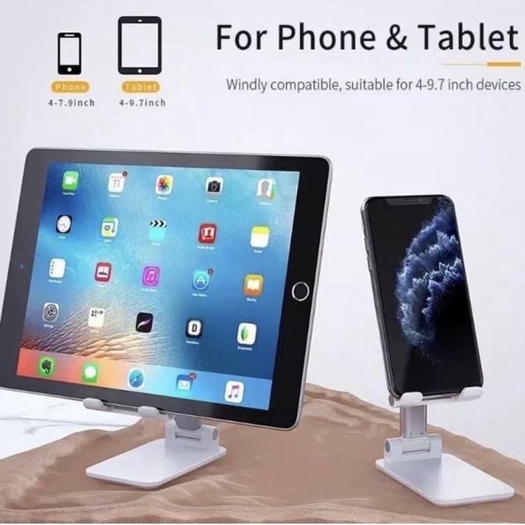 Diskon Cuci Gudang 
JnO FOLDING DESKTOP PHONE STAND HD-23 / PHONE HOLDER / PHONE HOLDER STAND HP DI 