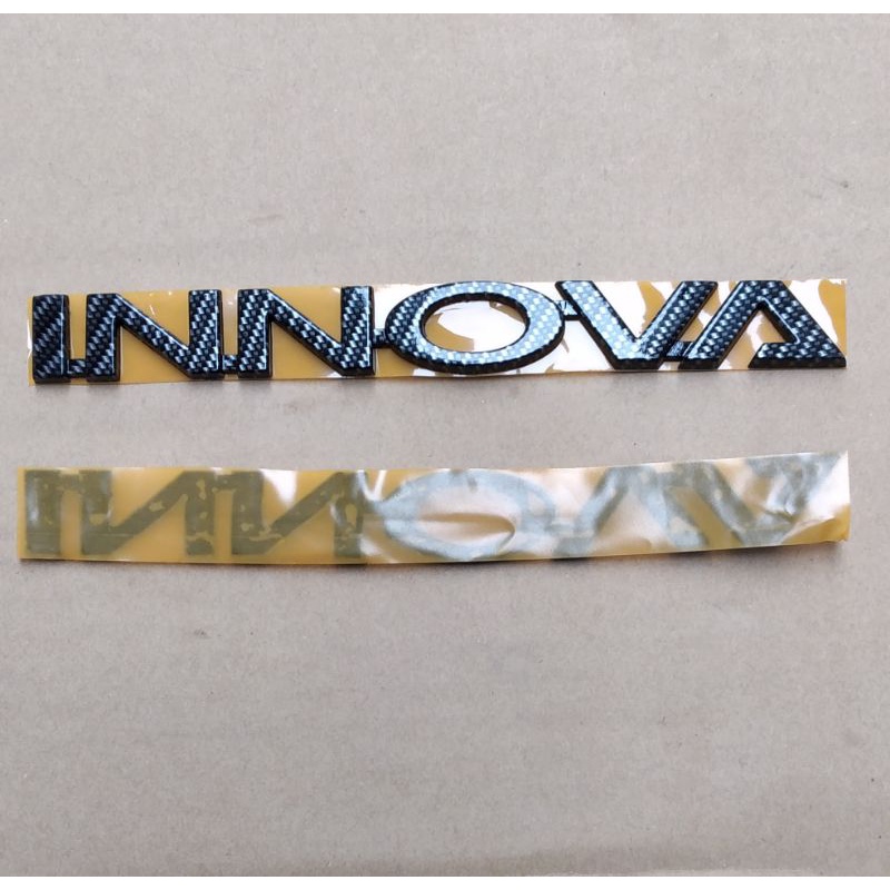 EMBLEM INOVA MOTIF  CARBON CELUP