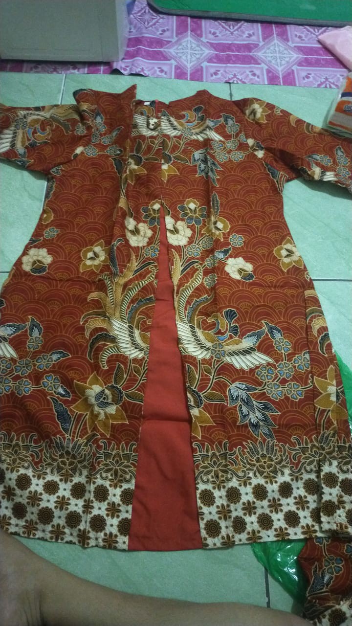 Sarimbit Keluarga Couple Batik Dress Anak Gianni Baju Batik Anak Anak/ Batik Family