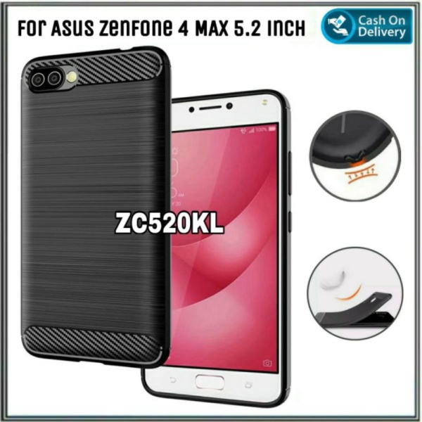 Sale SoftCase Asus Zenfone 4 Max 5.2  ZC520KL  Casing Slim Back Hp Cover Zona Case shopee