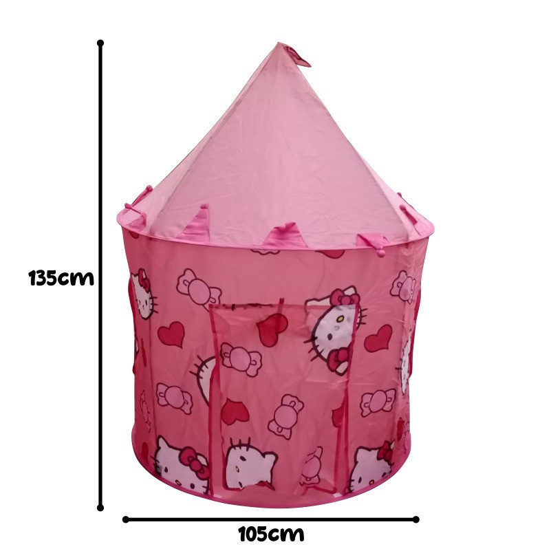 COD  Tenda Camping Anak Karakter Kartun Karakter Spiderman Frozen HK Cars / Pop Tent Anak Tenda anak karakter anak / camp tent cars hello kitty frozen mickey paw patrol spiderman little pony