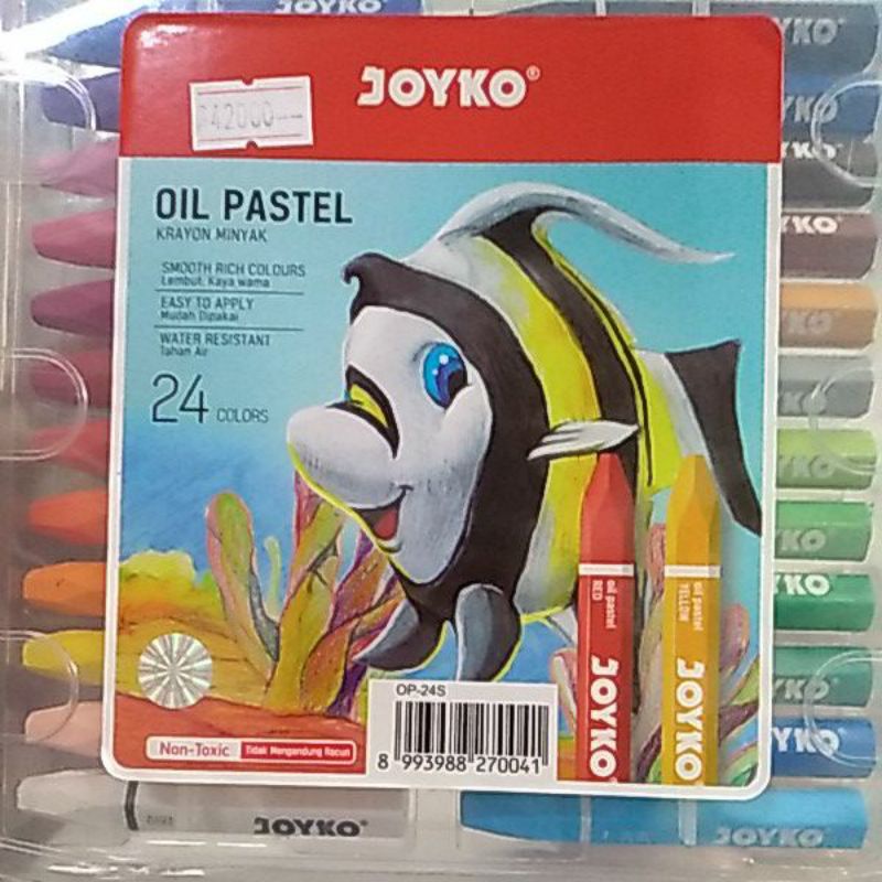 

joyko pensil warna oil pastel 24color