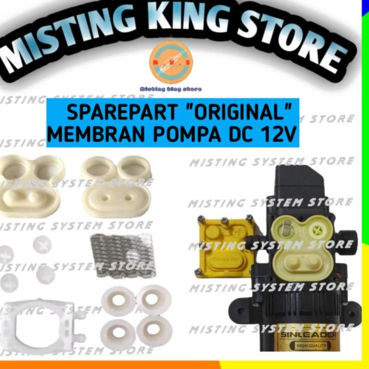 Diskon s/d 40% SPAREPART SET MEMBRAN POMPA DC 12V SINLEADER SPARE PART ORIGINAL POMPA AIR SPRAYER EL
