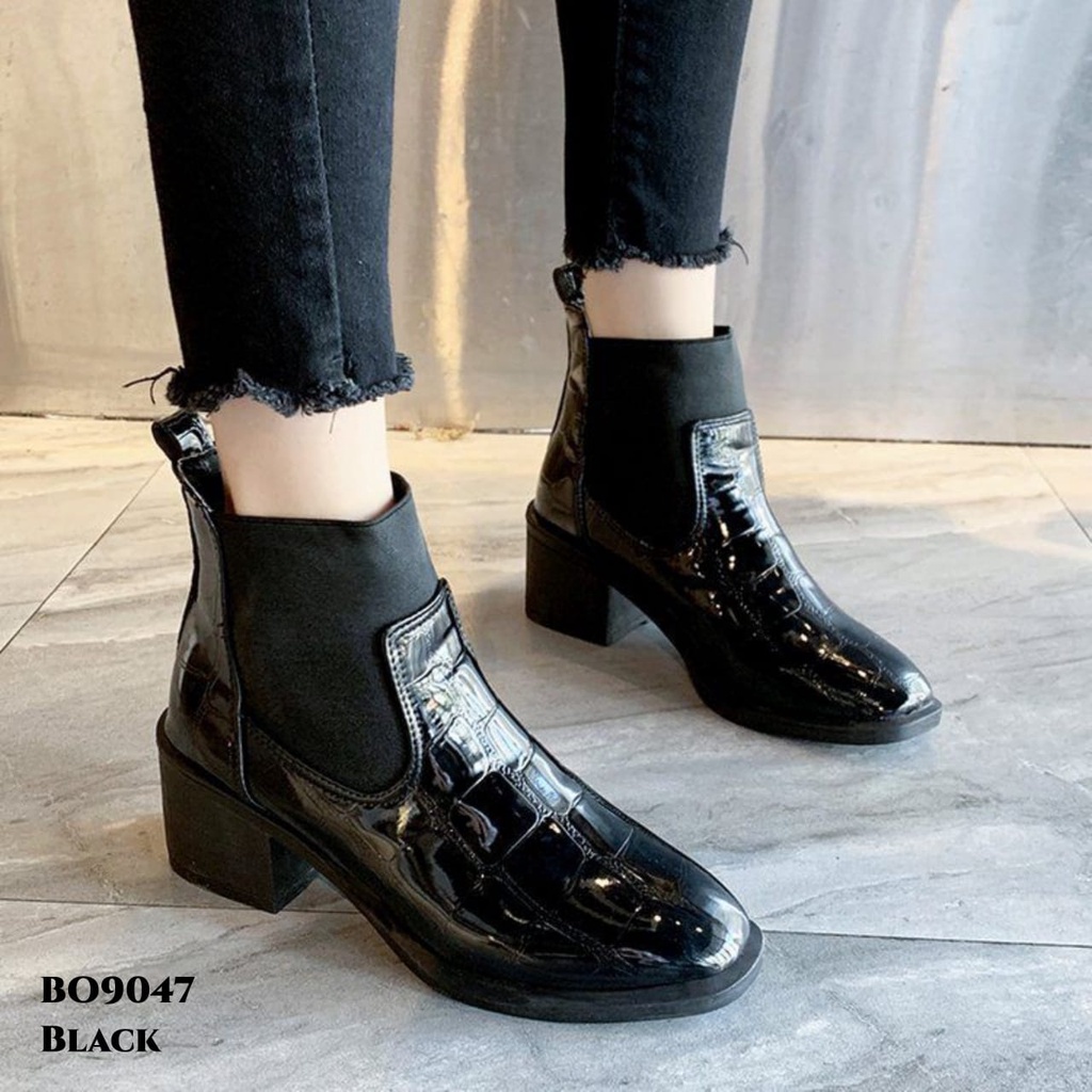 PRF Sepatu Boots Flat Korea BO9047