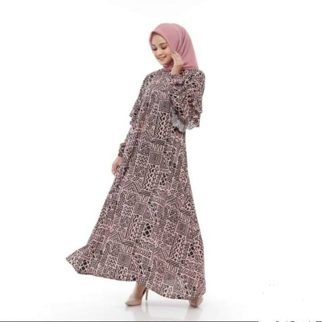 Gamis Wanita Original | Camila Dress Pink