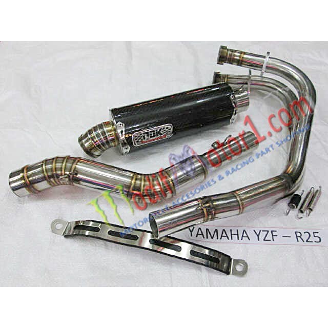 BEST PRODUCKKnalpot Pdk Bulat Carbon Yamaha R25 | Knalpot Ori Pdk Thailand Mt25 |