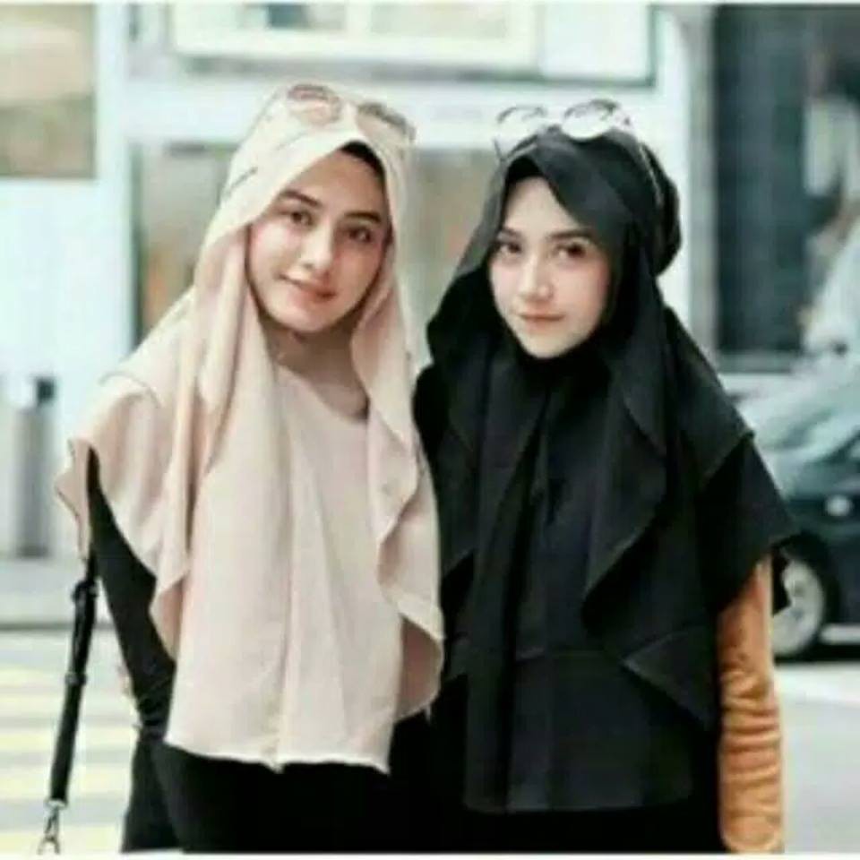  Jilbab Hijab Pastan Pashmina Bella Instan Panjang 