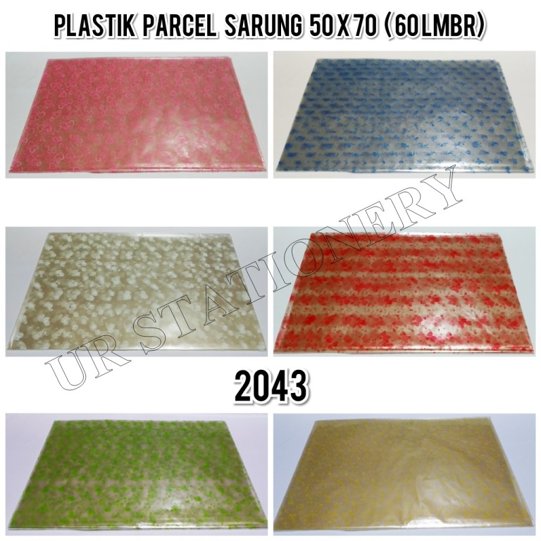 

BUNGKUS KADO / PLASTIK PARSEL SARUNG 50X70