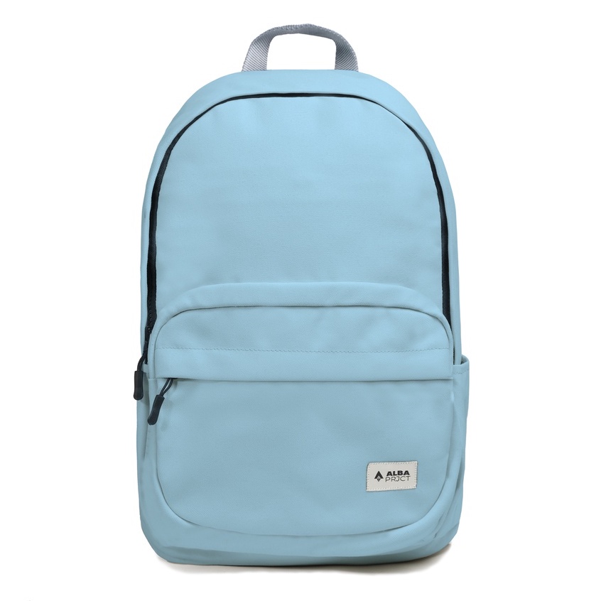 Alba Project - Backpack Aruna (LIGHT BLUE) - Tas Ransel Pria Wanita Water Resistant - Ransel Laptop - Tas Punggung - Tas Sekolah