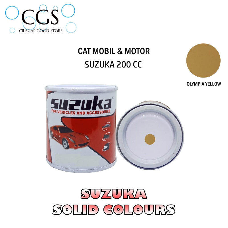 Cat Suzuka OLYMPIA YELLOW S3537 200cc - cat suzuka kuning - cat motor kuning - cat mobil kuning - su